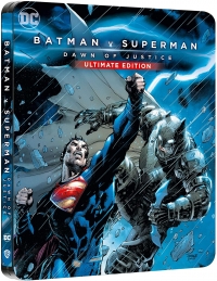 Batman v Superman L’Aube de la Justice - Edition Steelbook Comic - 4K Ultra HD & Blu-ray