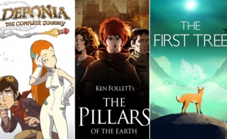 Deponia : The Complete Journey + Ken Follett's : Les Piliers de la Terre + The First Tree