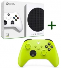 Console Xbox Series S - SSD 512Go + 2ème Manette - Electric Volt