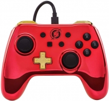 Manette filaire pour Nintendo Switch - Chrome - Samus