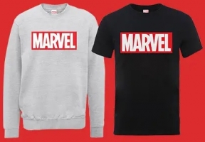 T-Shirt + Sweat Marvel (au choix)