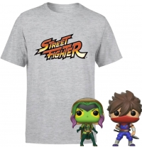 Lot Street Fighter : T-Shirt + 2 Funko Pop