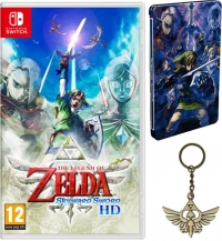 The Legend of Zelda : Skyward Sword HD + Steelbook + Porte Clé