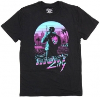 T-Shirt Cyberpunk 2077 - Night City (M)