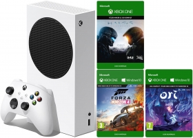 Console Xbox Series S - SSD 512Go + Forza Horizon 4 + Halo 5 + Ori & the Will of the Wisps