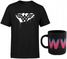 T-Shirt (Homme / Femme) + Mug Wonder Woman 