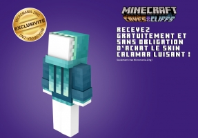 Skin Calamar Luisant pour le jeu Minecraft (DLC)