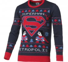 Pull DC Comics Superman Marine - Homme, taille S