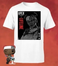 T-Shirt + Figurine POP - Apex Legends