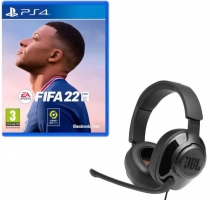 Micro-Casque Filaire - JBL Quantum 200 + FIFA 22 + 10€ Offerts