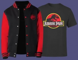 Lot Jurassic Park : T-Shirt + Veste Teddy