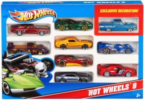 Coffret 10 Voitures Hot Wheels