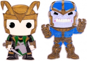 Sélection de Funko Pop! Pin’s Géant avec Stand 10 cm