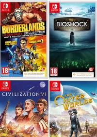 Borderlands Legendary Collection / Bioshock The Collection / Civilization VI / The Outer Worlds (code)