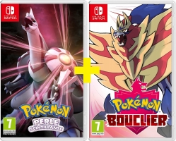 Pokémon Perle Scintillante + Pokémon Bouclier