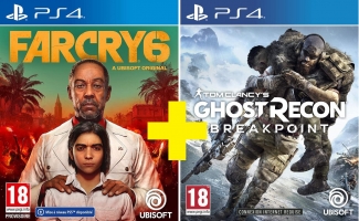 Far Cry 6 + Ghost Recon Breakpoint + 2,50€ Offerts