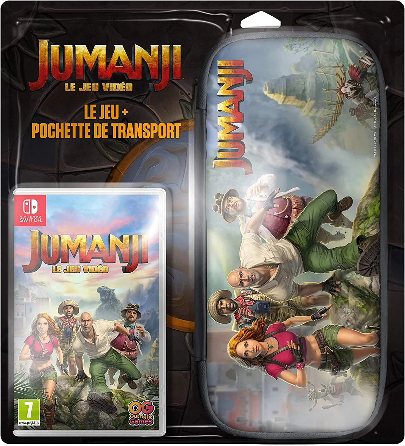 Jumanji Le Jeu Vidéo + Pochette de Transport