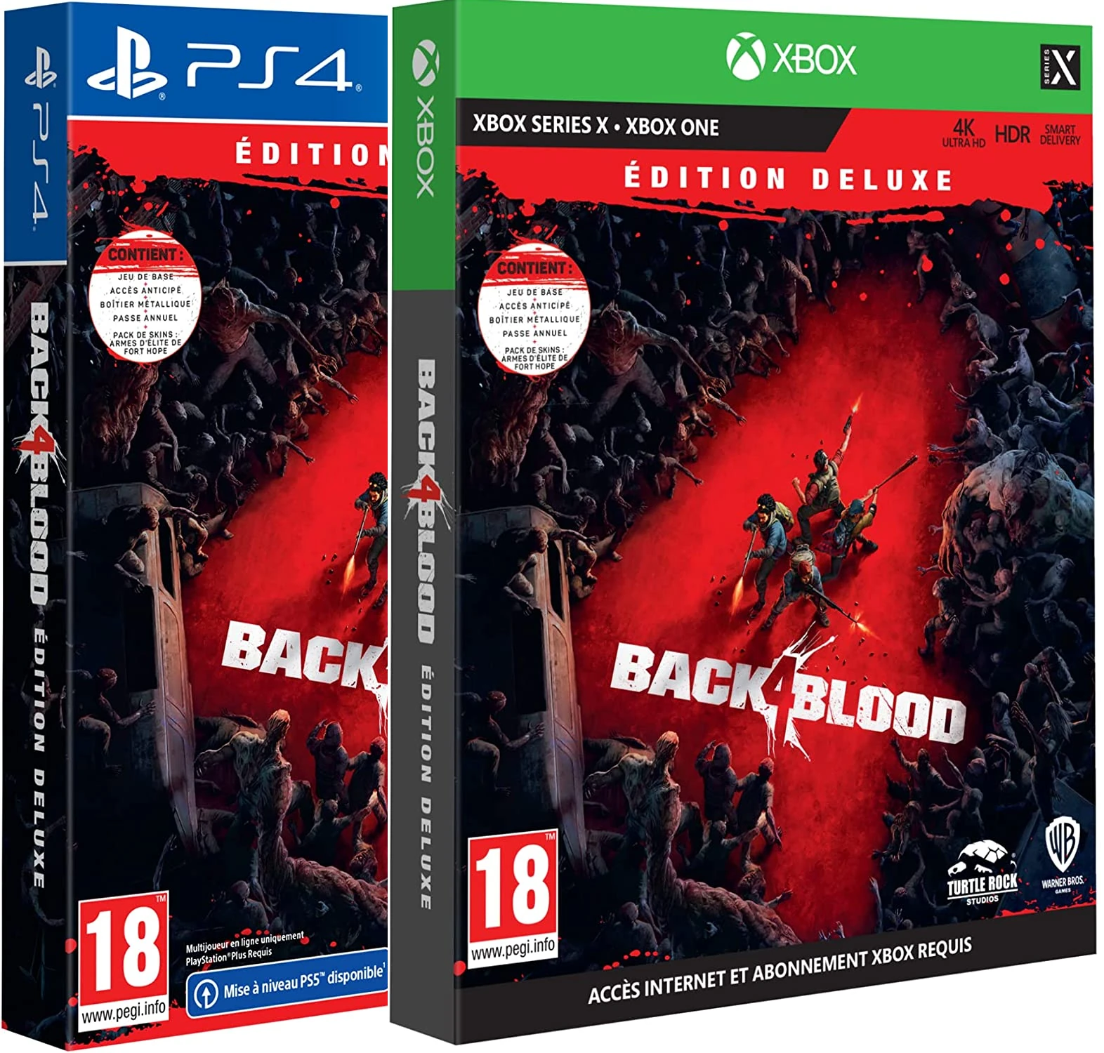 Back 4 Blood - Edition Deluxe ou Edition Spéciale Steelbook
