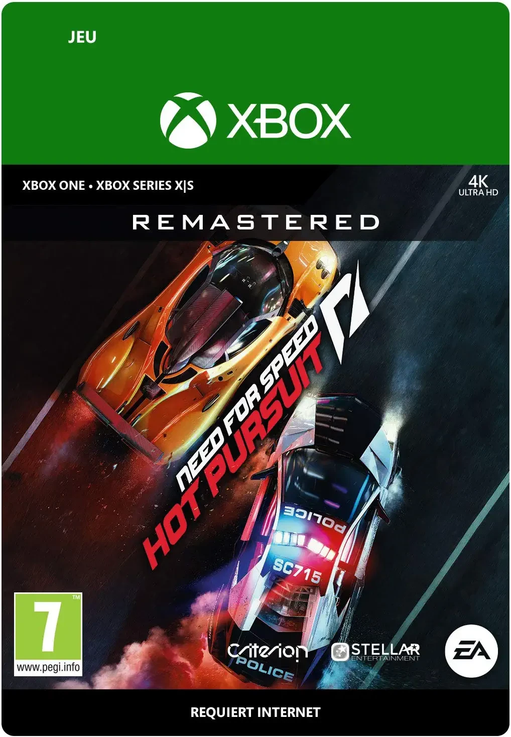 Need For Speed Hot Pursuit Remastered (Code)