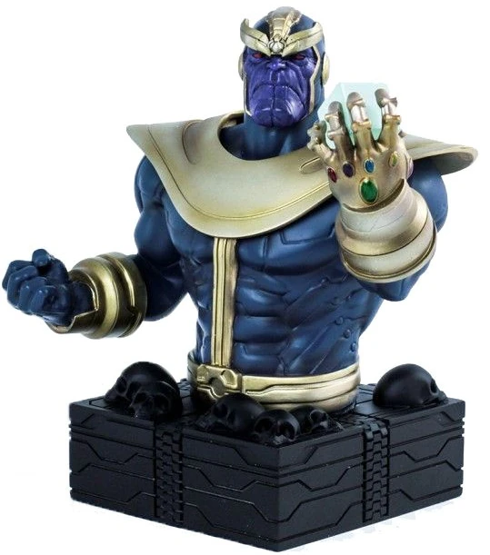 Figurine Semic Studio - Marvel - Buste Thanos (16cm)