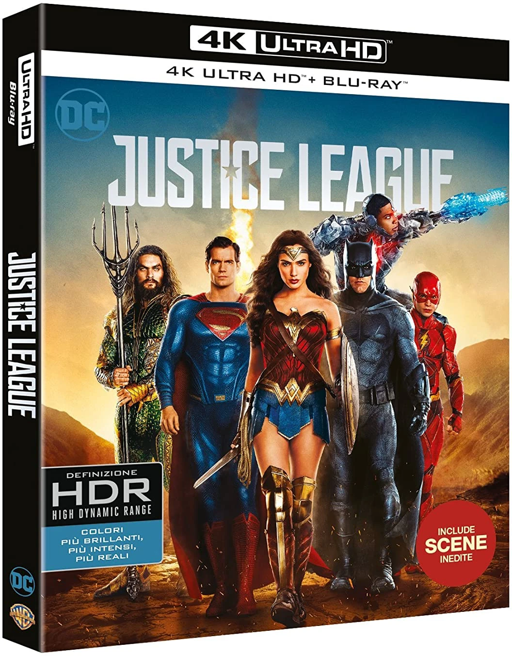 Justice League - 4K Ultra HD & Blu-Ray
