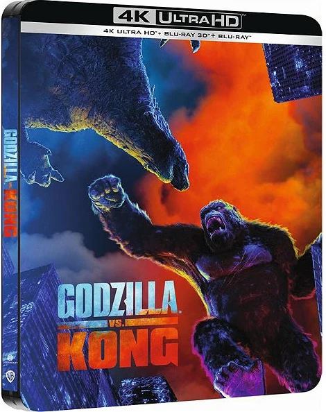 Godzilla vs Kong - 4K Ultra-HD & Blu-Ray - Edition Steelbook