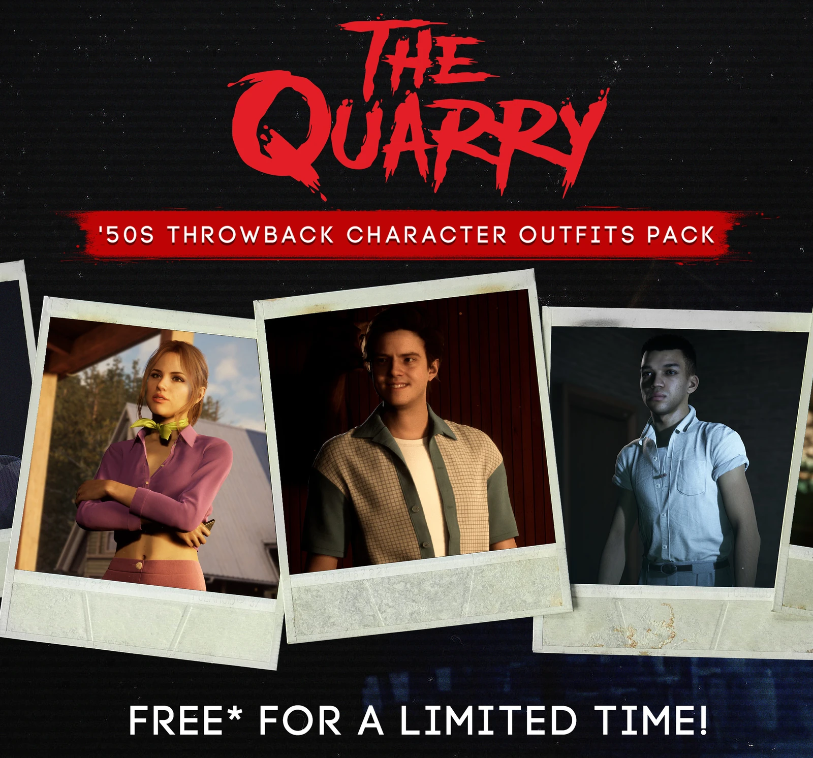 The Quarry - Tenues Rétro Style Années 50 pour les Personnages (DLC)