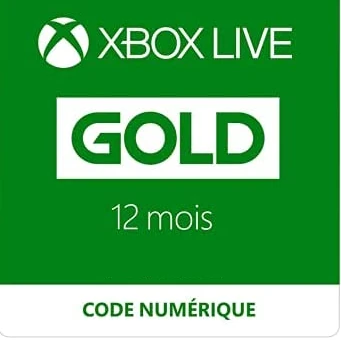 Xbox Live Gold 12 mois