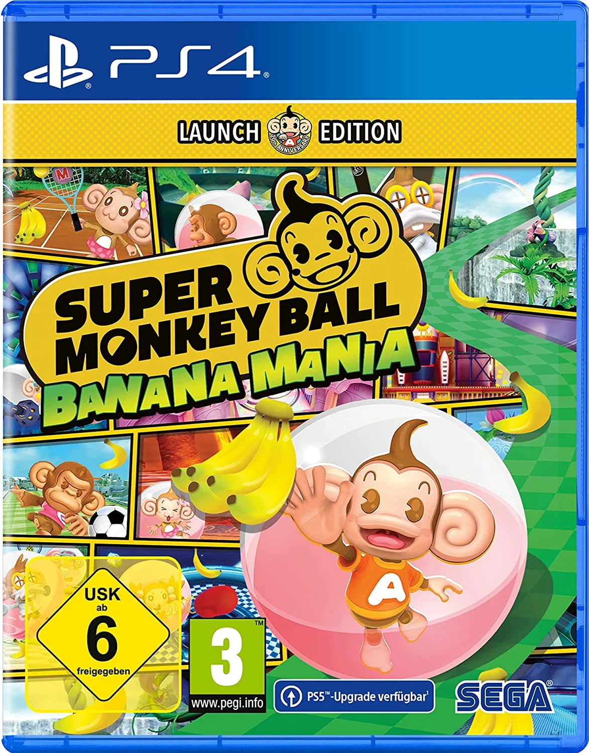 Super Monkey Ball Banana Mania (Mise à Niveau PS5 Gratuite)