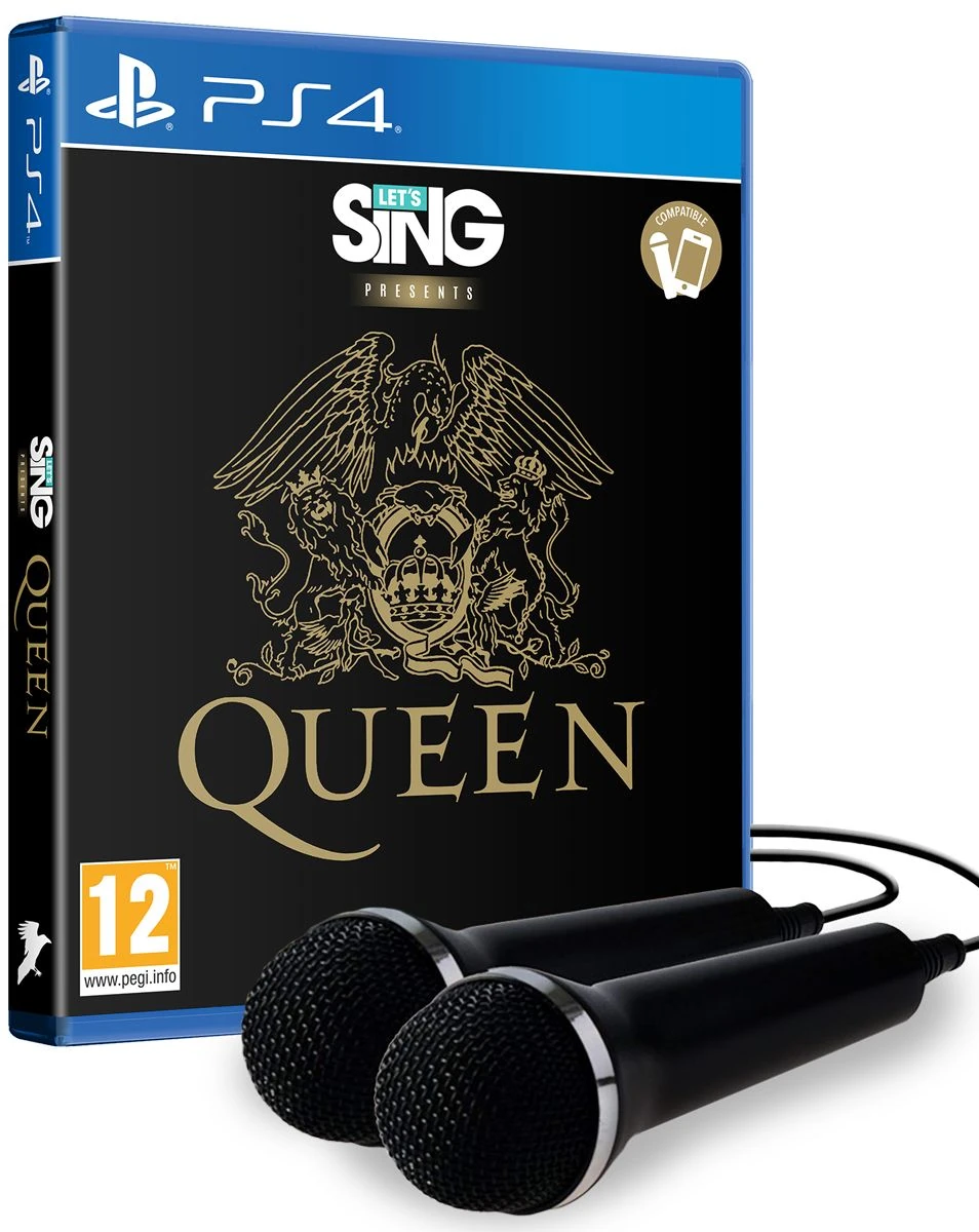 Let's Sing Queen + 2 Micros 