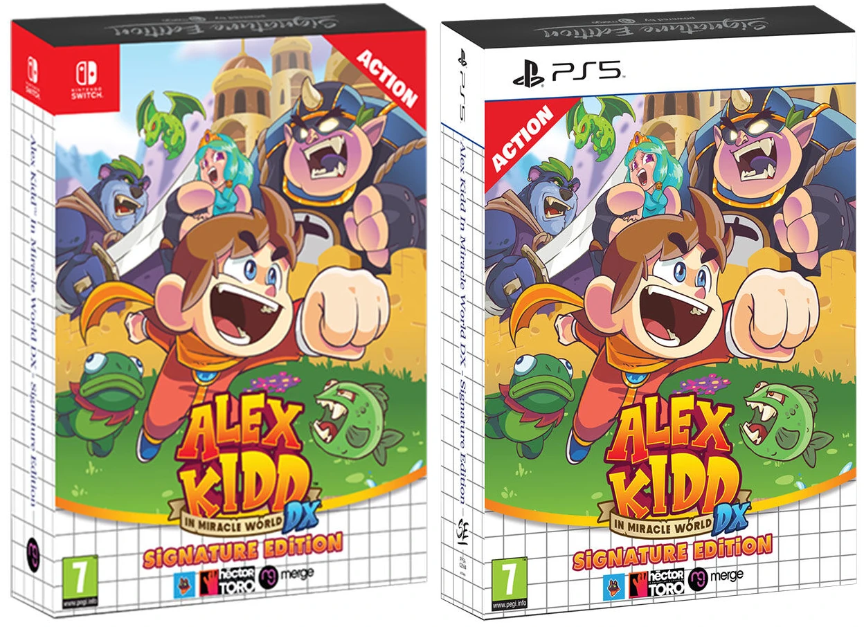 Alex Kidd in Miracle World DX - Signature Edition