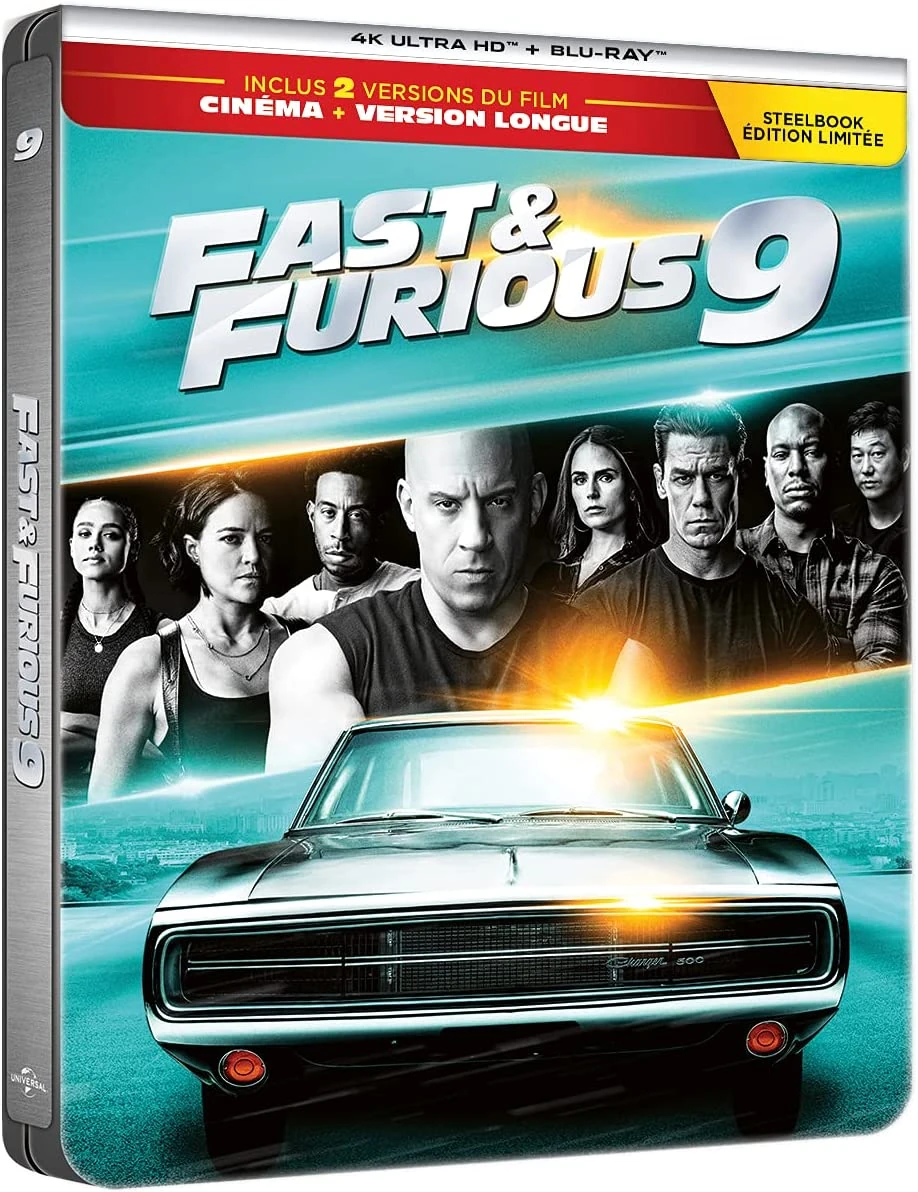 Fast & Furious 9 - 4K Ultra HD & Blu-Ray - Edition Steelbook