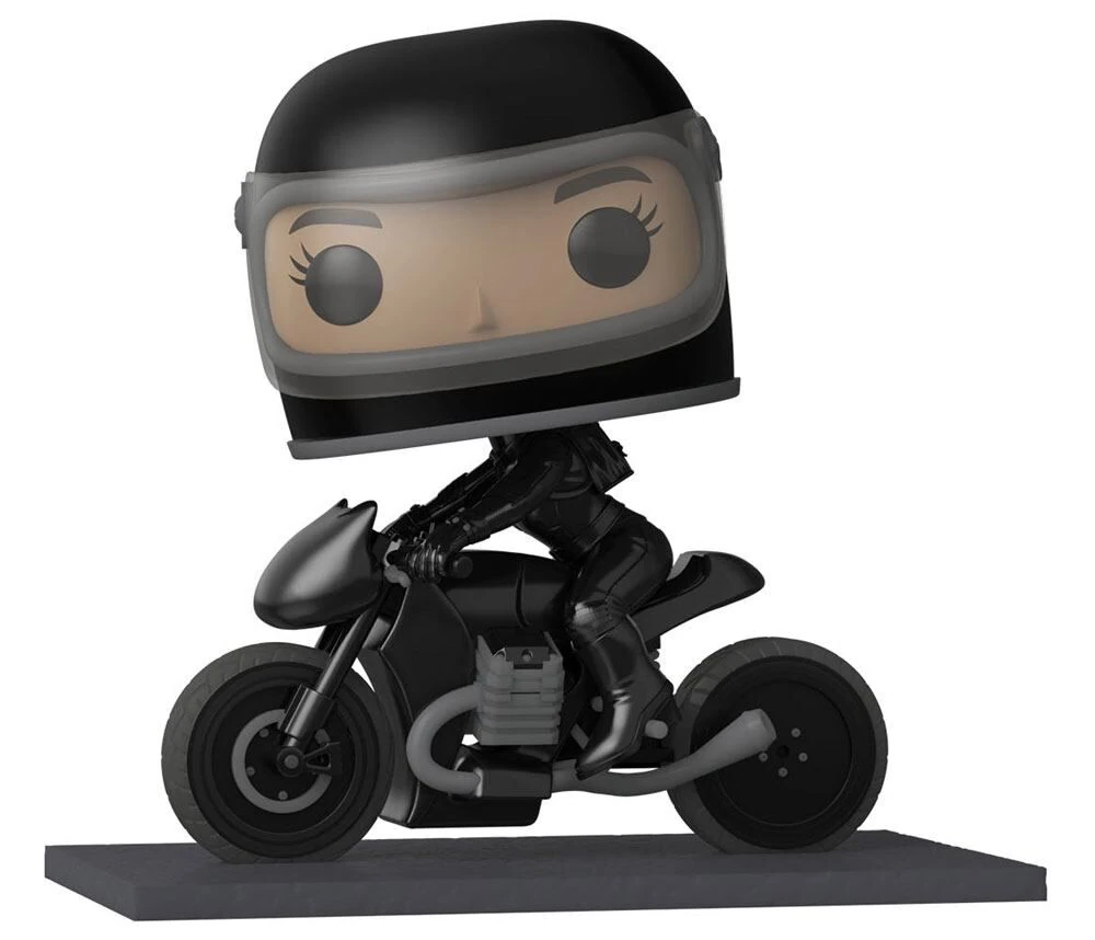 Figurine POP - The Batman - Selina Kyle en Moto