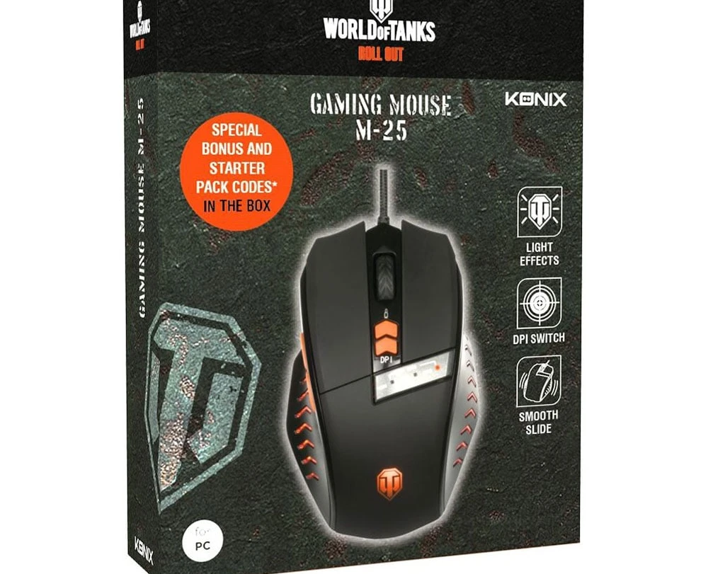 Souris - Konix World of Tanks - M-25