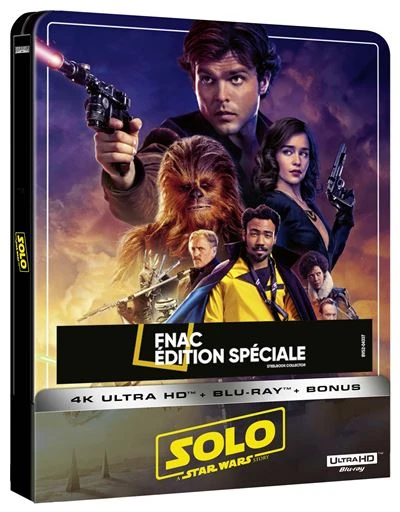 Solo : A Star Wars Story - 4K Ultra-HD & Blu-Ray - Edition Steelbook