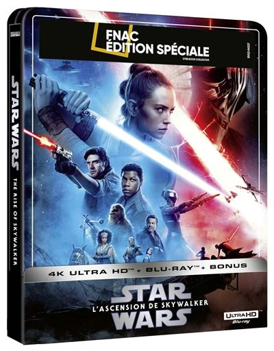 Star Wars Episode IX : L'Ascension de Skywalker - 4K Ultra-HD & Blu-Ray - Edition Steelbook