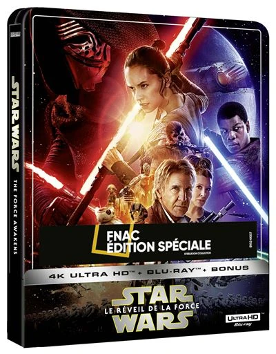 Star Wars Episode VII : Le réveil de la Force - 4K Ultra-HD & Blu-Ray - Edition Steelbook