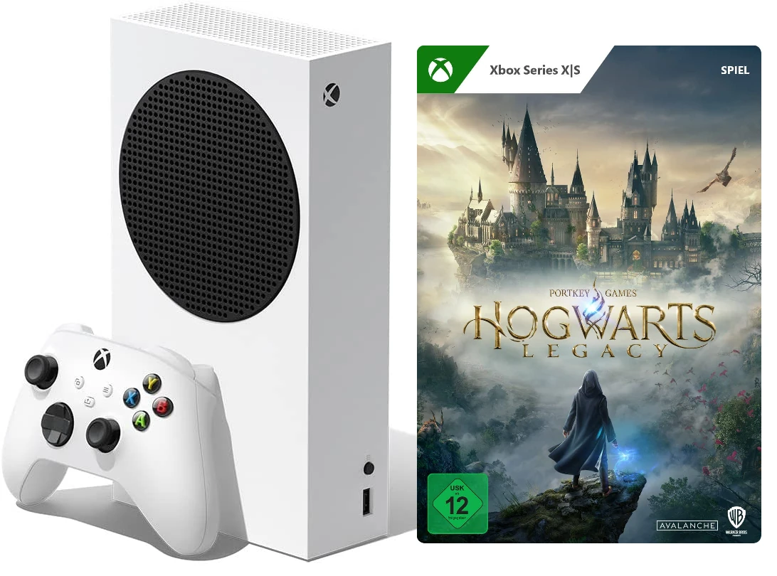 Console Xbox Series S - SSD 512Go + Hogwarts Legacy : L'Heritage De Poudlard (Démat) + 10€ Offerts