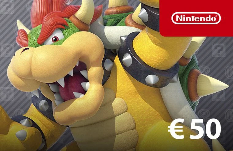 Carte Nintendo eShop 50€