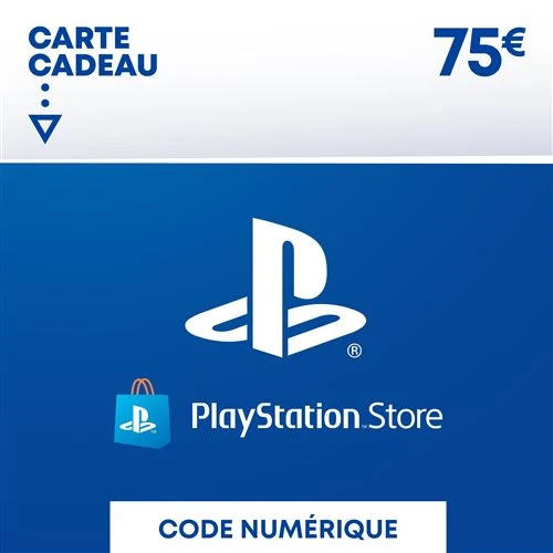 Carte PlayStation Store de 75€
