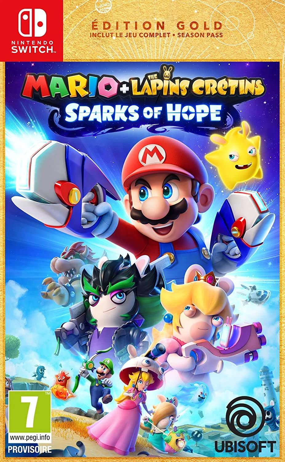 Mario + Les Lapins Crétins : Sparks Of Hope - Gold Edition