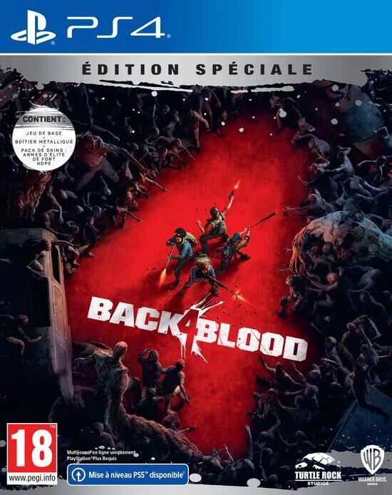 Back 4 Blood - Edition Spéciale Steelbook (Mise à Niveau PS5 Gratuite)