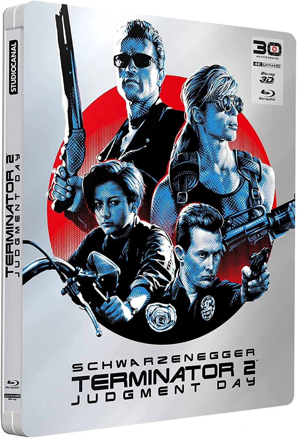 Terminator 2 - 4K Ultra-HD 3D + Blu-Ray-Édition Limitée SteelBook - 30ème Anniversaire