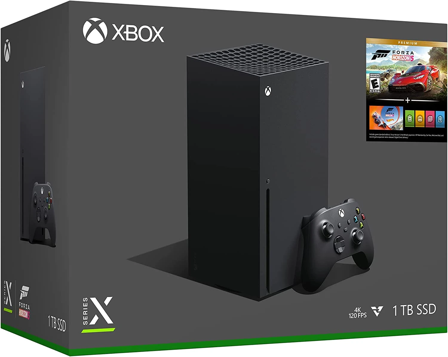 Console Microsoft Xbox Series X - 1To +  Forza Horizon 5 - Premium Edition