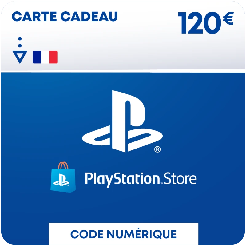 Carte PlayStation de 120€