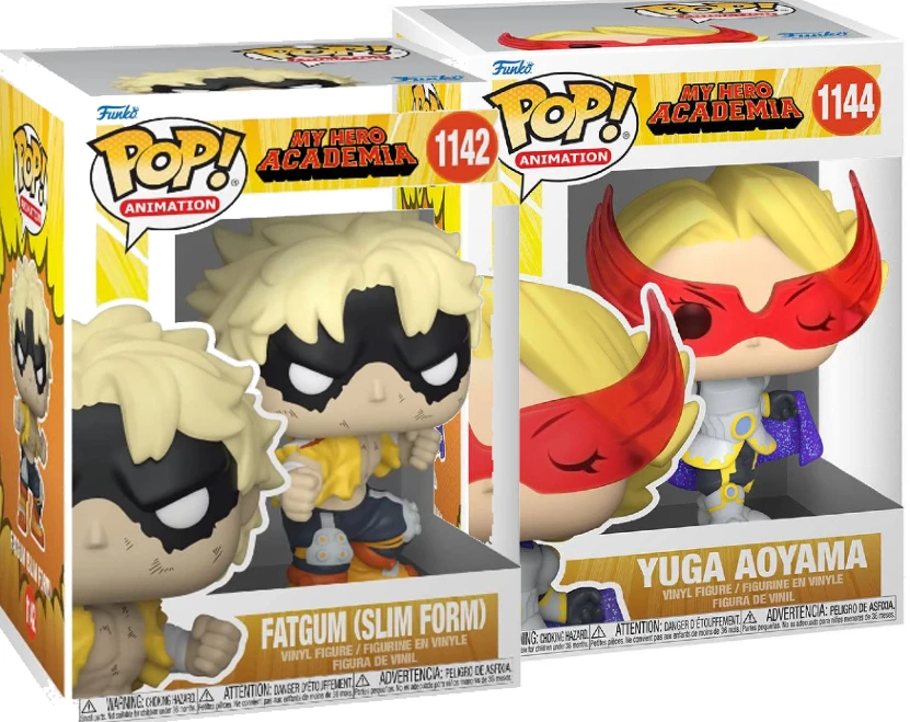 Sélection de Funko Pop, exemple : My Hero Academia - Fat Gum / Yuga Aoyama