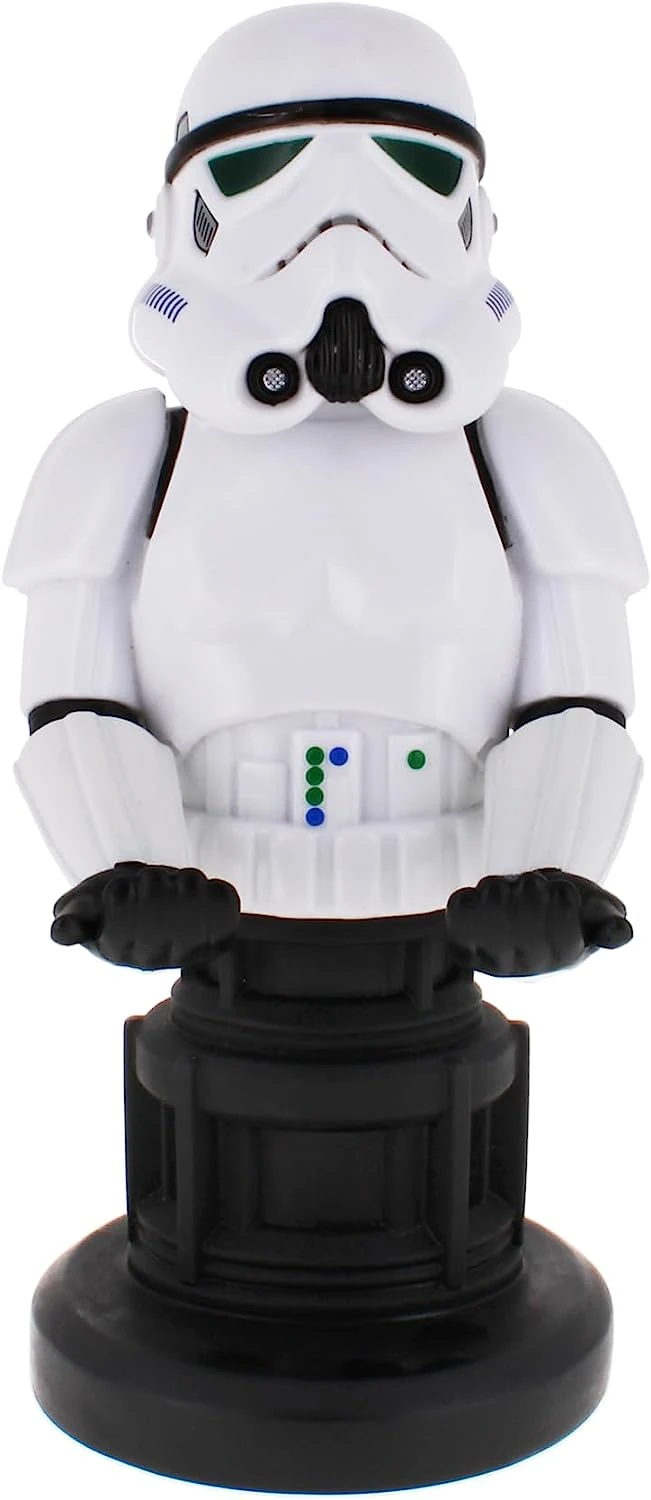 Figurine Cable Guy - Support & Chargeur pour Manette et Smartphone - Stormtrooper