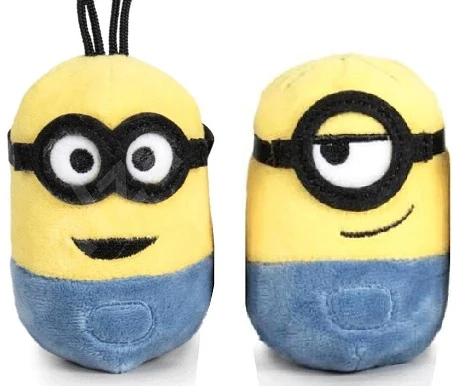 Peluche Les Minions - Stuart ou Kevin (5cm)