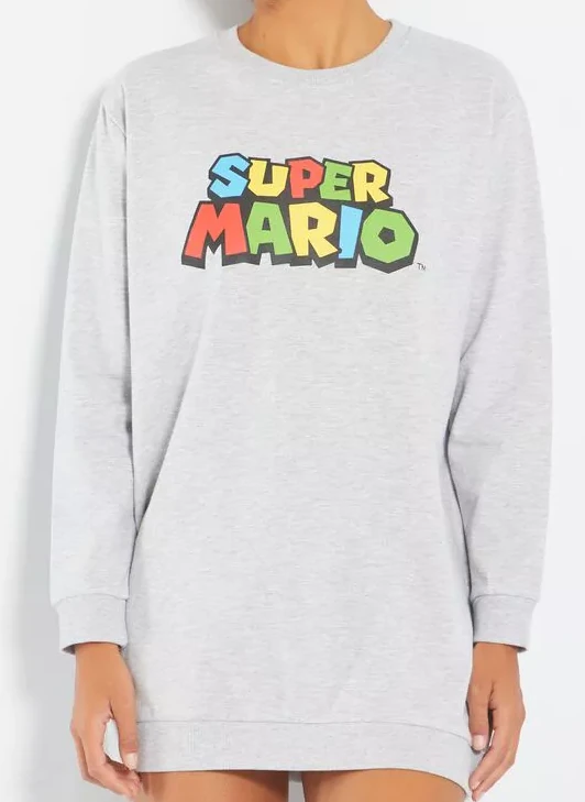 Chemise de Nuit - Super Mario ( Taille S à XL)