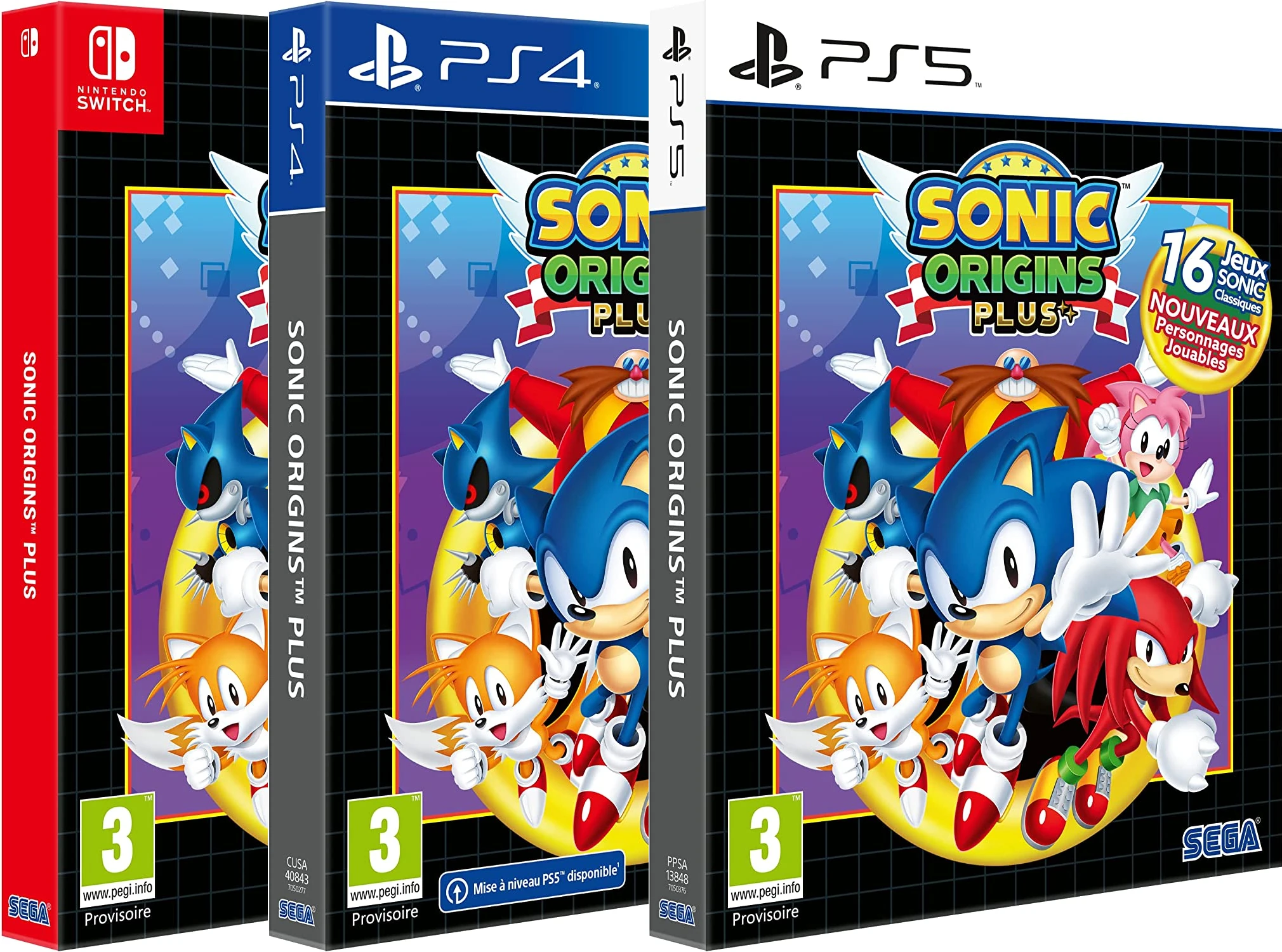 Sonic Origins Plus - Day One Edition + 5€ Offerts